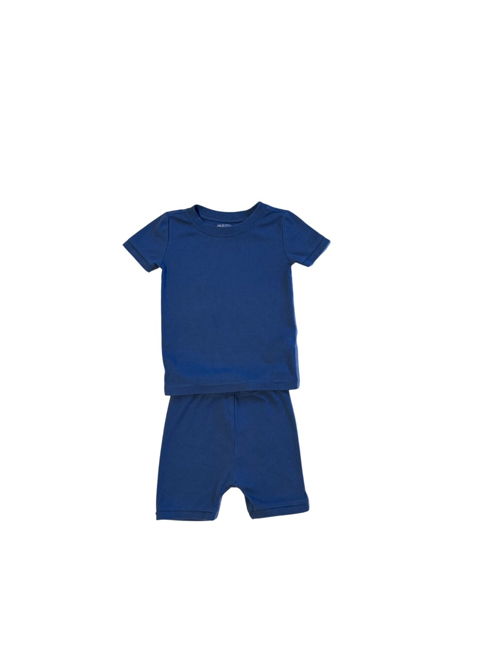 (5 for $10) | Old Navy Solid SS Tee Shorts Sleepwear Set Navy 3T